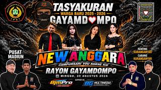 LIVE NEW ANGGARA  ||  TASYAKURAN WARGA BARU RAYON GAYAMDOMPO  LETTING 2025-2026 || BJM PRO AUDIO