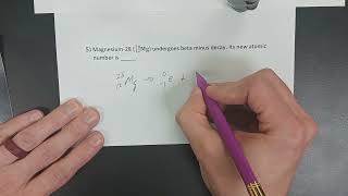 Physics II: Ch  30, Nuclear Physics & Radioactivity Example 5