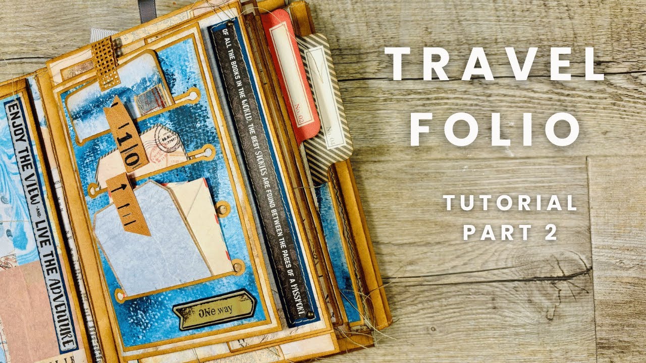 Travel Folio ~ Tutorial ~ Part 2 ~ SVG Files and Printables Templates ...