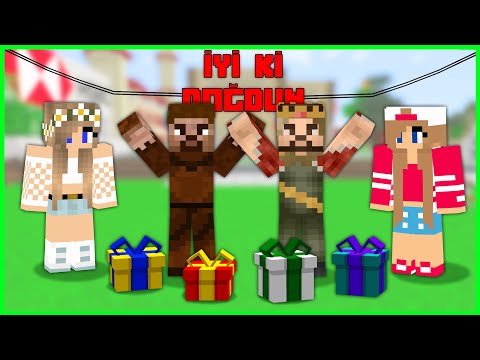 ZENGİN VE FAKİR'İN DOĞUM GÜNÜ HERKES HEDİYE ALDI! 😂 - Minecraft ZENGİN FAKİR HAYATI