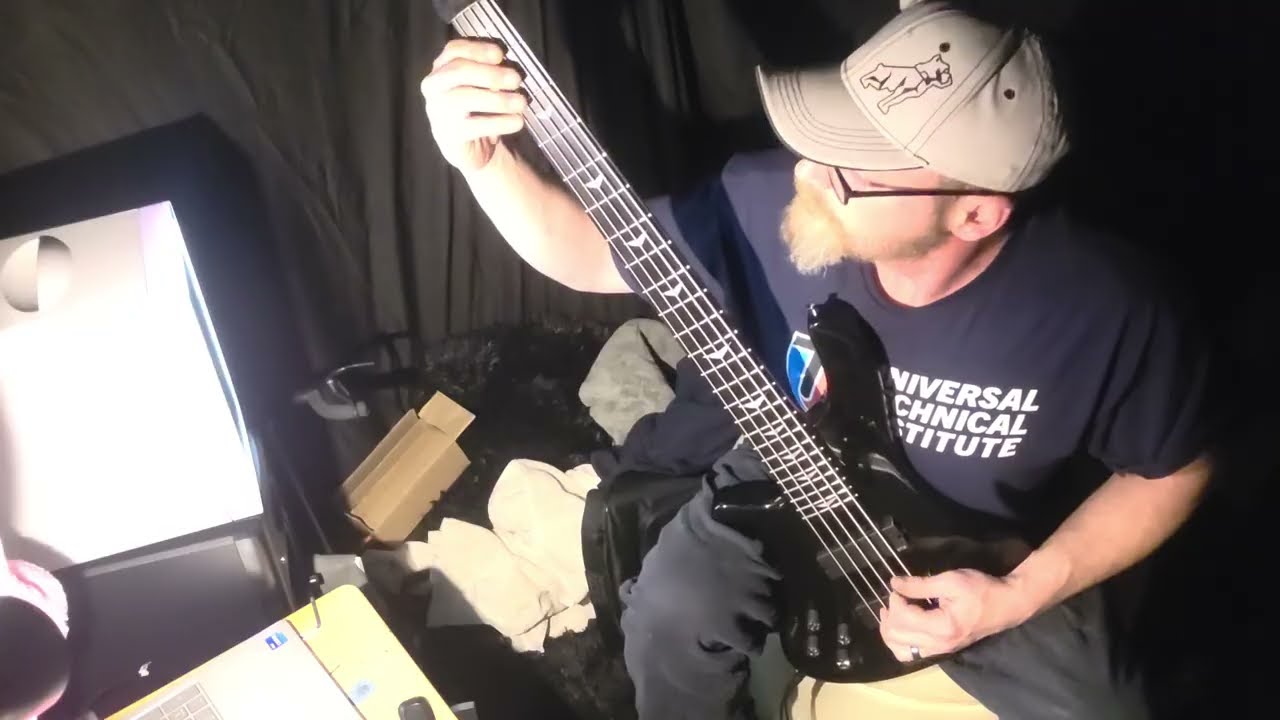 Meshuggah-Bleed basscover 🫠🫠🤕🤕