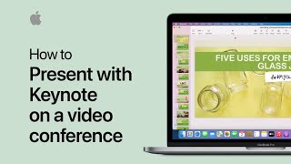 How to present with Keynote on a video conference on your Mac | Apple Support