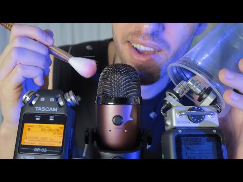 Impossível não sentir ARREPIOS E ASMR com 3 microfones explorados simultaneamente!