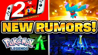 POKEMON NEWS & SWITCH 2 LEAKS?! Magnetic Joy Cons & Pokemon Legends ZA New Mythical Mega