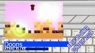 Atari XL/XE -=Doons=- BASIC 10 Liner Contest 2024