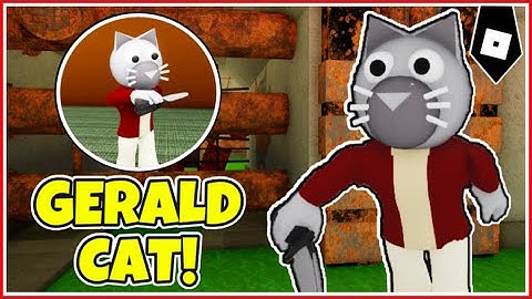 How to get "GERALD CAT" BADGE + MORPH/SKIN in PIGGY: BOOK 2 ROLEPLAY! - ROBLOX