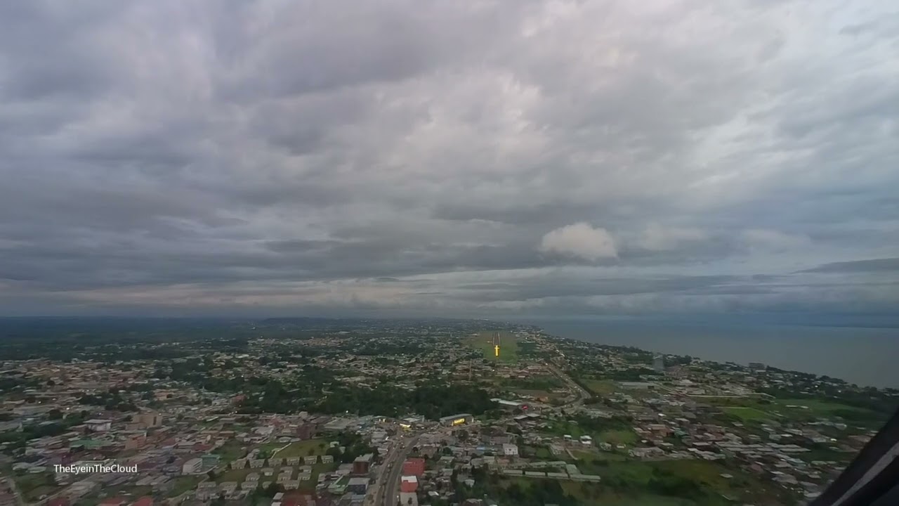 Libreville landing with A330 first time