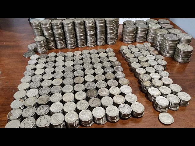 Sorting 300 Troy Ounces of .999 silver in Constitutional Silver
