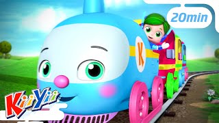 Choo Choo Train 🚂🚂 | + More | Best of KiiYii Songs | ABC and 123 | Nursery Rhymes &amp; Kids Songs