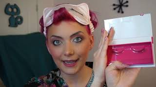 How to trim and apply false eyelashes with KattEye Lashes and No Stray eyeliner