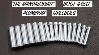 The Mandalorian Aluminum Boot & Belt Greeblies Build
In this video I show how I machined the boot and belt greeblies from the mandalorian out of aluminum. The Mandalorian Aluminum Boot & Belt Greeblies Build