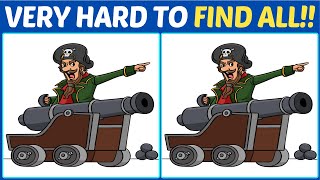 【Spot the difference】🌈 Fun and Fast 10minutes Brain Workout!!【Find the difference】