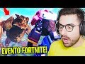 LA MIA REAZIONE ALL'EVENTO ROBOT vs MOSTRO DI FORTNITE! (Evento Completo)