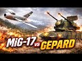 Mig vs Gepard: Radar Precision, Manual Backup: The Aiming System of the Gepard #flakpanzer #panzer