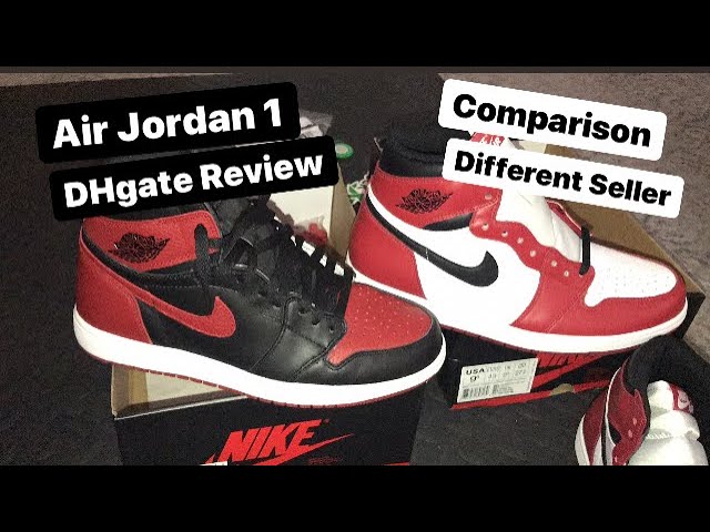 JORDAN 1 OBSEDIAN SNEAKER REVIEW - DHGATE version 