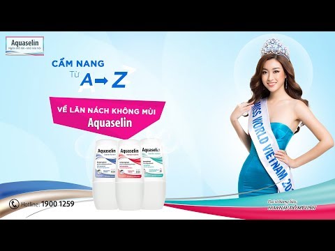 CẨM NANG TỪ A - Z LĂN NÁCH KHÔNG MÙI AQUASELIN ĐẾN TỪ CHÂU ÂU