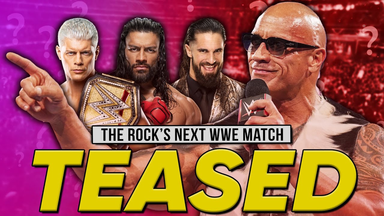 The Rock Teases Next WWE Match | NEW BLOODLINE Backstage Reaction ...