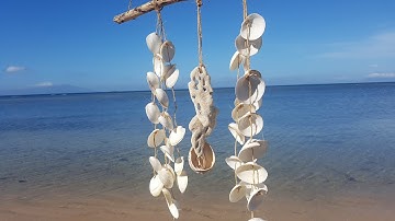 DIY Seashell wind chime