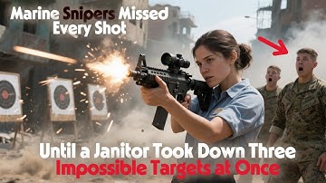 Marine Snipers Missed Every Shot—Until a Janitor Took Down Three Impossible Targets at Once