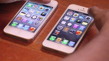 iPhone 5 vs. iPhone 4S Boot-up and Speed Test