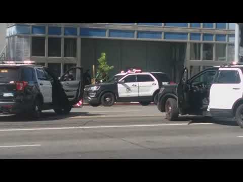 A crazy guy has traped in LA
