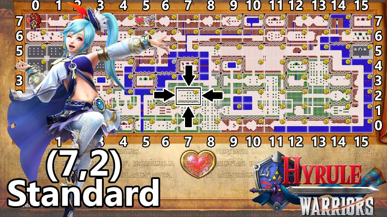 Hyrule Warriors - Adventure Mode - Standard Map (7,2) - YouTube