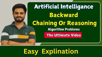 Backward chaining or reasoning | AIML | All Universities
