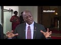 RAIS MAGUFULI AZUNGUMZIA KUPANUA ZAIDI BARABARA YA MWENGE MOROCCO