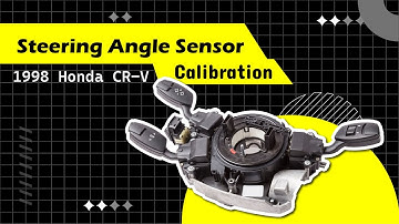 How to Use Steering Angle Sensor Calibration Function on SDS | 1998 Honda CR-V