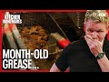 Gordon Catches Chef Using Month Old Grease Kitchen Nightmares