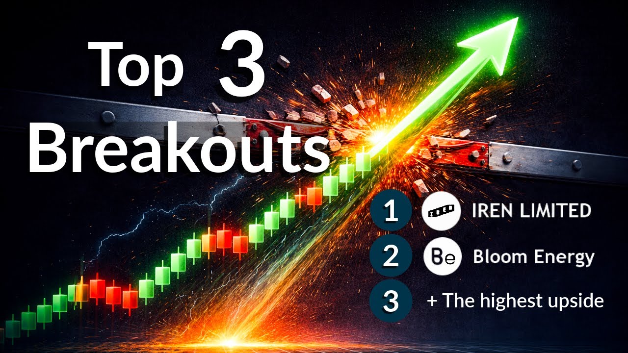 📈 Iren Limited, Bloom Energy + the one with the highest upside | Top 3 Technical Breakouts