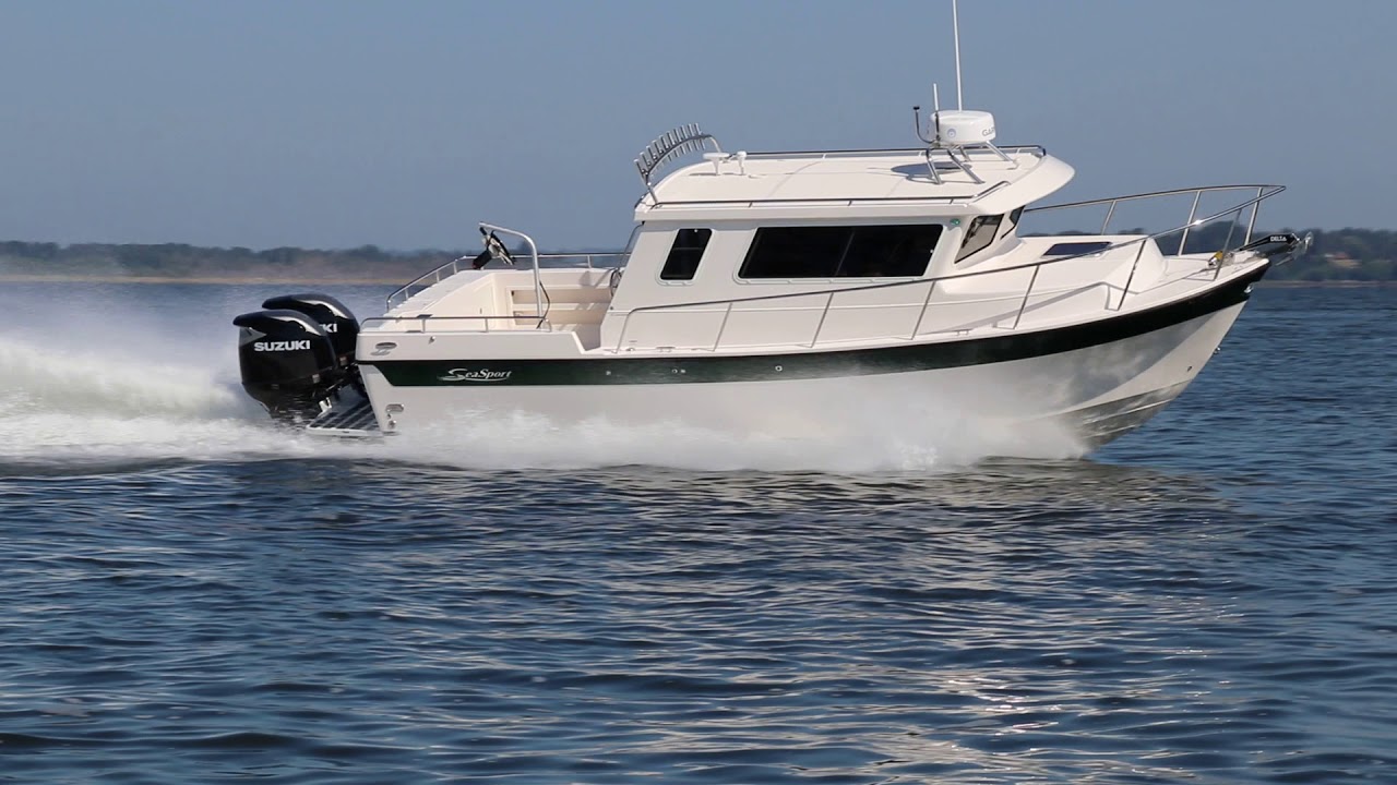 28 Seasport Commander twin 350's YouTube