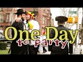 There is one day in the year when hasidic jews party