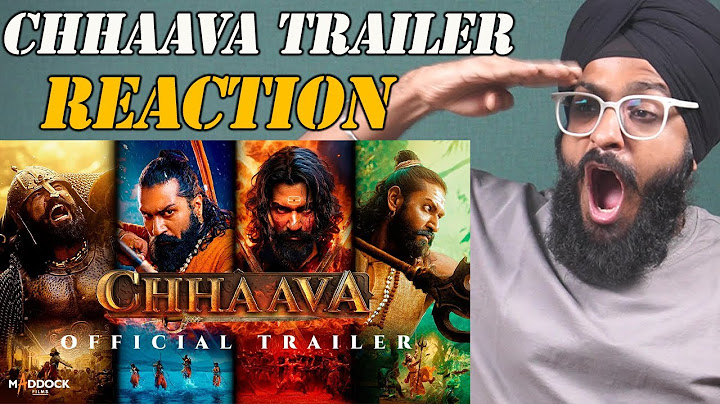 Chhaava Trailer Reaction 🔥🔥 | Vicky Kaushal | Parbrahm Singh