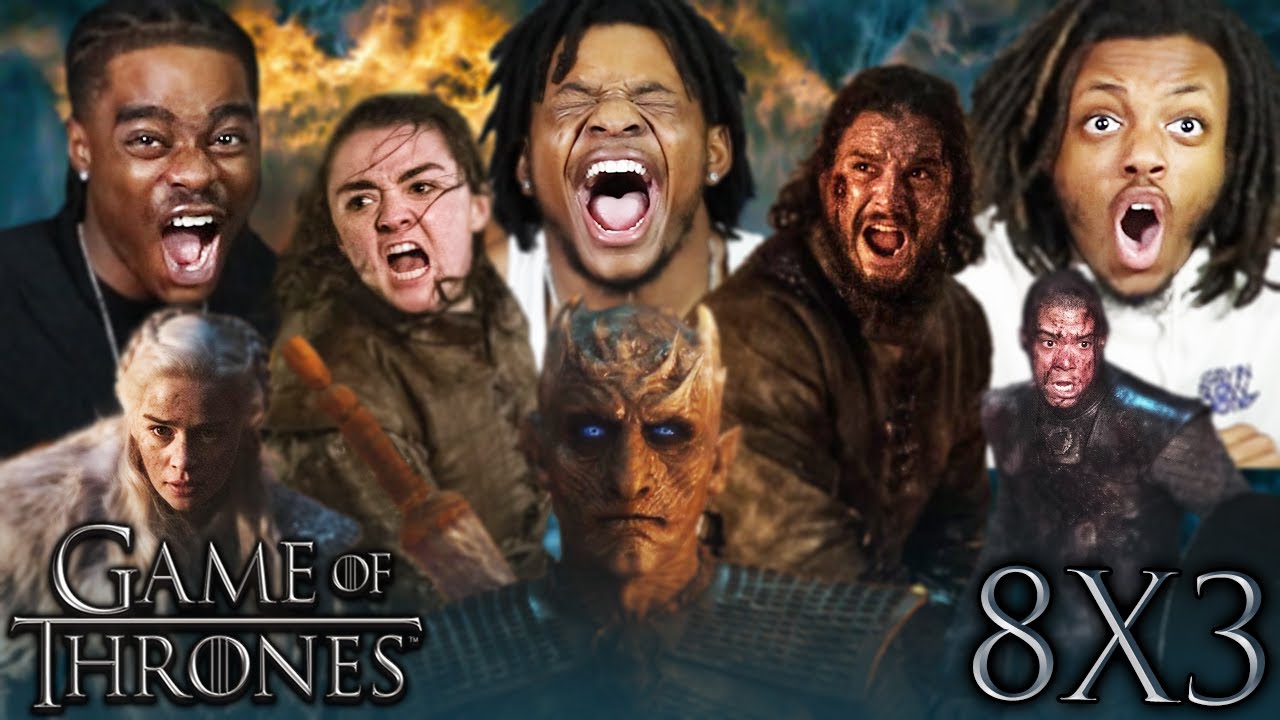 THE LONG NIGHT IS HERE... | GAME OF THRONES GROUP REACTION!! | 8x3