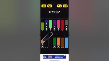 Water Sort Puzzle level 1457