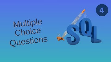 SQL Quiz Challenge Part 4:  Multiple Choice Questions to Boost Your Database Skills!