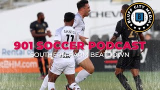 901 Soccer Podcast: Southern Harm Beatdown