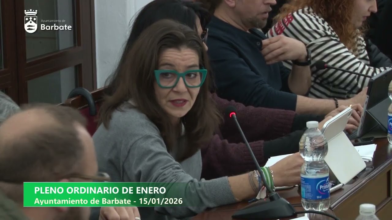 15 01 2026 PLENO ORDINARIO DE ENERO AYUNTAMIENTO DE BARBATE