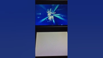 Shiny Eevee evolving into shiny Sylveon!