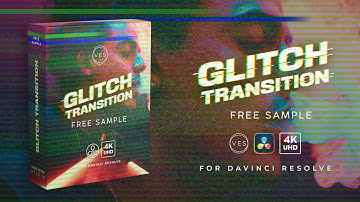 Free Glitch Transition for Davinci Resolve