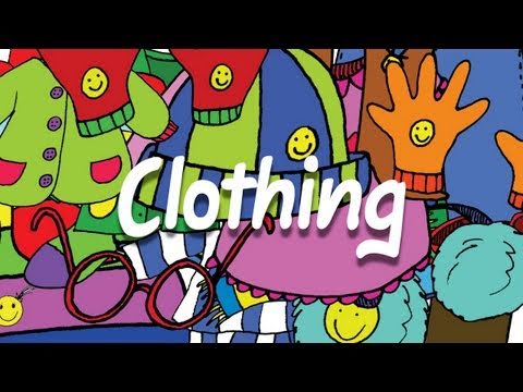 Clothing Vocabulary for Kids - What Do You Wear Chant - ELF Kids Videos 