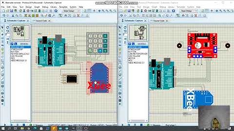 Simulasi Pengaturan Motor DC dengan XBee