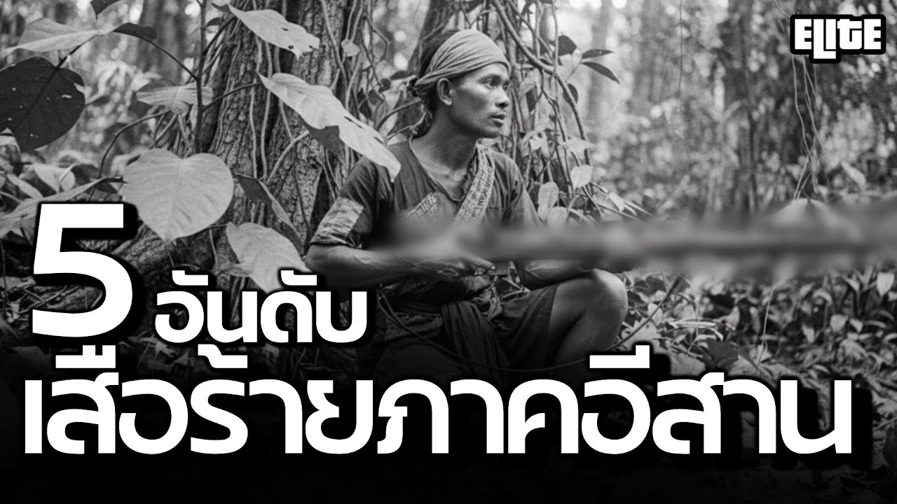 5 อันดับ  เสือร้ายแห่งภาคอีสาน  ที่คุณอาจไม่เคยรู้ | ELITE HISTORY