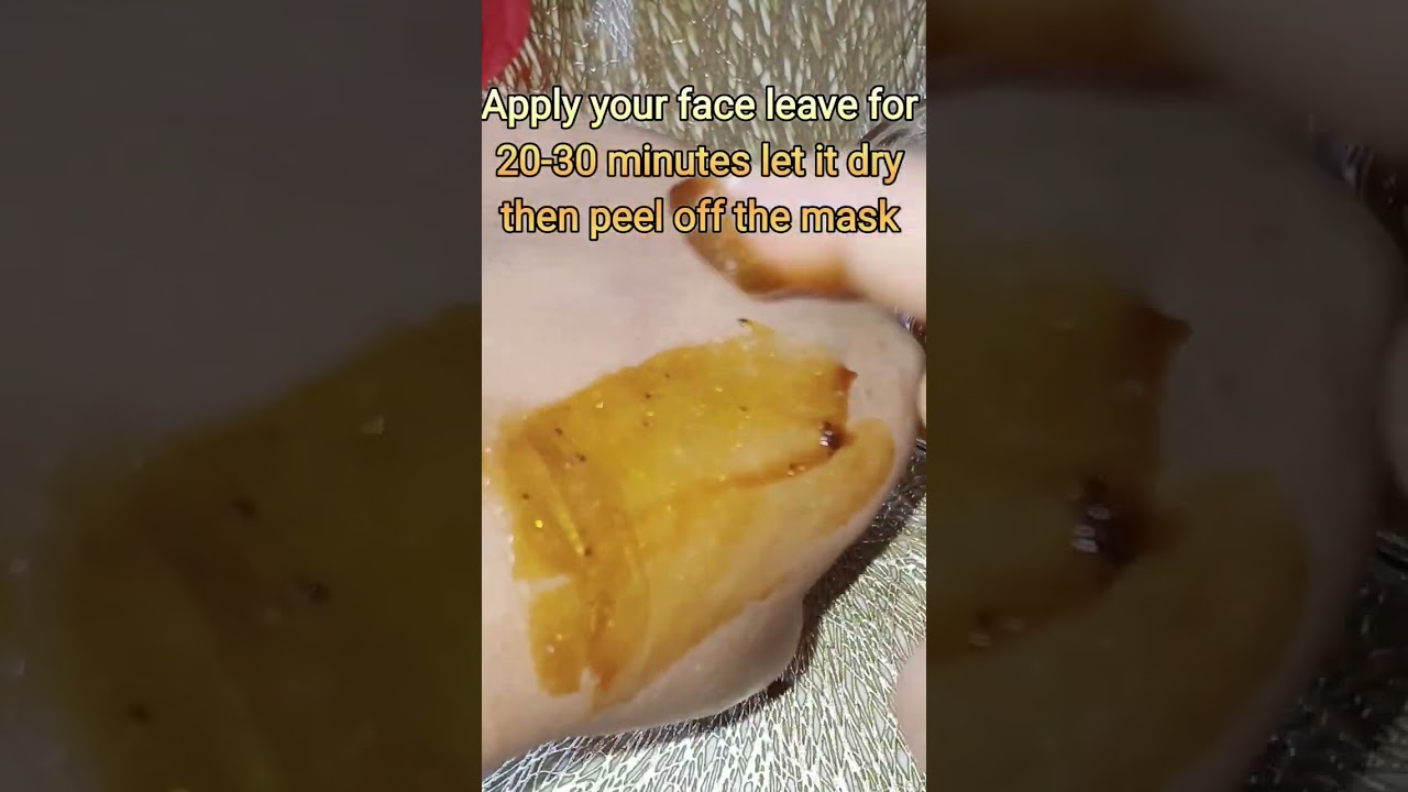 Chinese Viral Peel Off Face Mask for  Glowing 💫 Glass Skin 