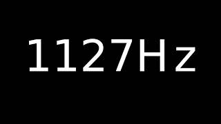 Speaker Sound Test 1127Hz