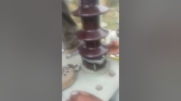 100 kva aux transformer ht  bushing rod replacement work (part-3)