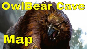 D&D (5e): Drawing a OwlBear Cave Map