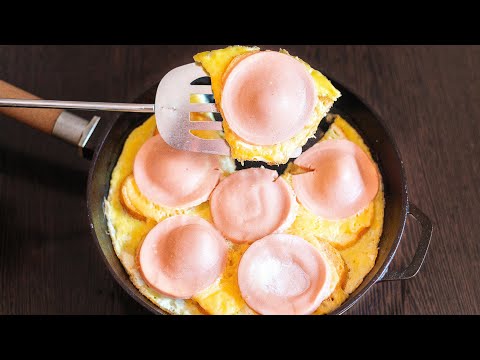 Вкуснятина НА ЗАВТРАК ИЗ ЯИЦ за считанные минуты! Быстрый, простой и вкусный рецепт!