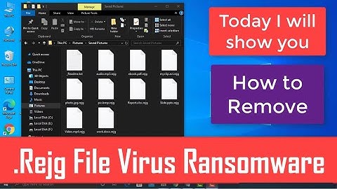 .Rejg File Virus Ransomware Removal (+.Rejg File Recovery)